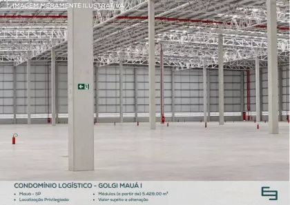 Galpão/Depósito/Armazém para alugar, 5719m² no Jardim Paranavaí, Mauá