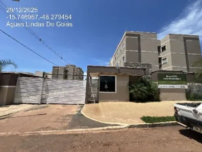 Apartamento com 2 Quartos à venda, 47m² no Parque da Barragem Setor 08, Águas Lindas de Goiás