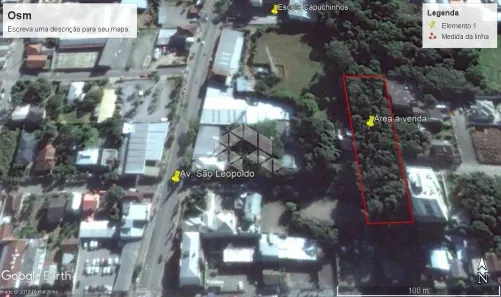 Lote/Terreno à venda, 3972m² no Panazzolo, Caxias do Sul