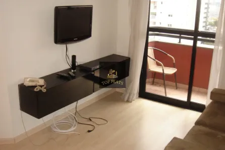 Flat com 2 Quartos para alugar, 54m² no Cidade Monções, São Paulo