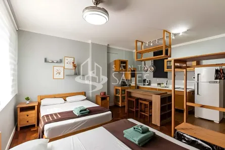 Apartamento com 1 Quarto à venda, 36m² no República, São Paulo