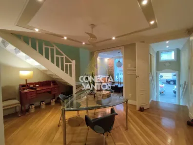 Casa com 3 Quartos para alugar, 100m² no Vila Mathias, Santos