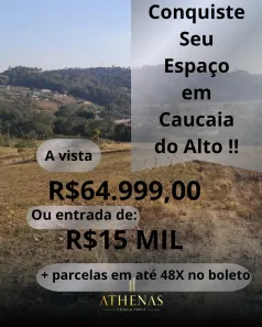 Lote/Terreno à venda, 500m² no Jardim Japão (Caucaia do Alto), Cotia