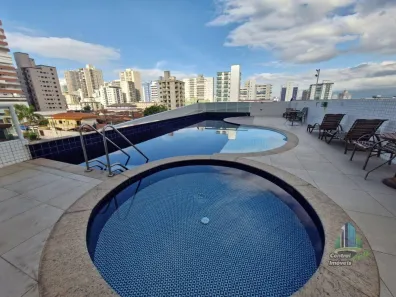 Apartamento com 1 Quarto para alugar, 50m² no Guilhermina, Praia Grande