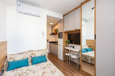 Apartamento com 1 Quarto à venda, 20m² no Centro, Curitiba
