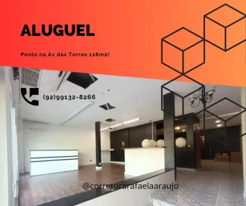 Ponto Comercial para alugar, 128m² no Parque 10 de Novembro, Manaus