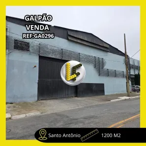 Galpão/Depósito/Armazém à venda, 1200m² no Santo Antônio, São Caetano do Sul