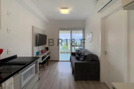 Apartamento com 1 Quarto à venda, 33m² no Brooklin Paulista, São Paulo