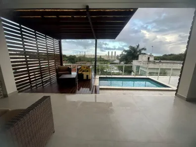 Casa de Condomínio com 6 Quartos para alugar, 380m² no Alphaville (Abrantes), Camaçari