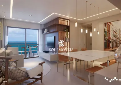 Apartamento com 3 Quartos à venda, 79m² no Pina, Recife