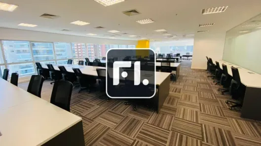 Sala Comercial para alugar, 840m² no Cidade Monções, São Paulo