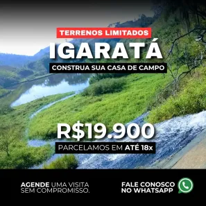Lote/Terreno à venda, 600m² no Centro, Igaratá