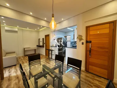 Apartamento com 2 Quartos para alugar, 55m² no Gonzaga, Santos