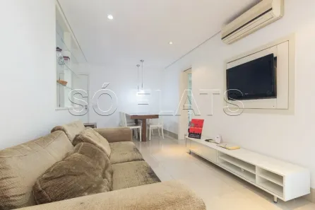Apartamento com 1 Quarto à venda, 50m² no Cidade Monções, São Paulo