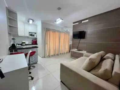 Apartamento com 1 Quarto para alugar, 33m² no Setor Pedro Ludovico, Goiânia