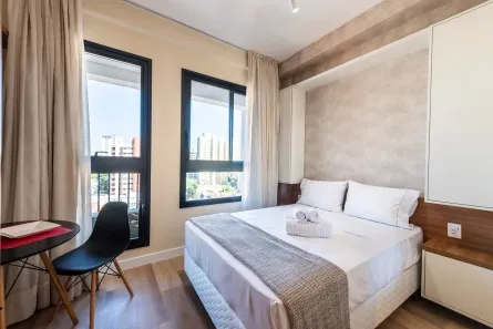 Apartamento com 1 Quarto para alugar, 21m² no Vila Mariana, São Paulo