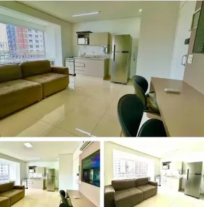 Flat com 1 Quarto à venda, 42m² no Setor Bueno, Goiânia