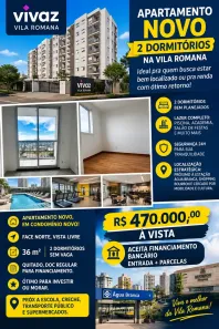 Apartamento com 2 Quartos à venda, 36m² no Água Branca, São Paulo