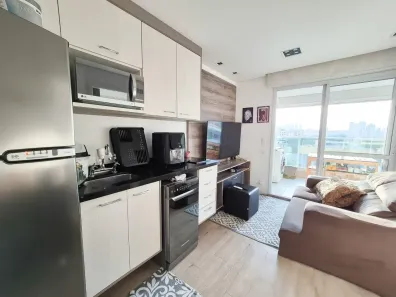 Apartamento com 1 Quarto à venda, 33m² no Brooklin Paulista, São Paulo