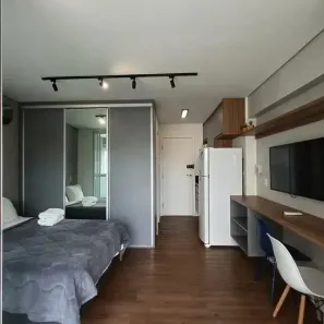 Apartamento com 1 Quarto para alugar, 26m² no Vila Clementino, São Paulo