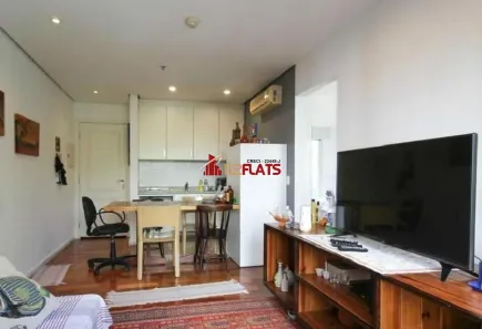 Flat com 1 Quarto à venda, 42m² no Itaim Bibi, São Paulo