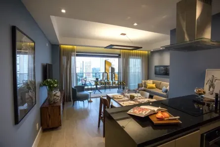 Flat com 2 Quartos para alugar, 82m² no Brooklin Paulista, São Paulo