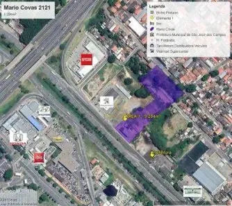 Lote/Terreno à venda, 9293m² no Jardim Aeroporto, São José dos Campos