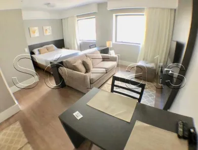 Flat com 1 Quarto para alugar, 33m² no Moema, São Paulo