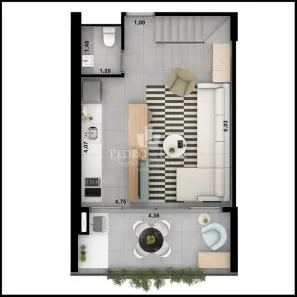 Apartamento com 1 Quarto à venda, 42m² no Jardim Anália Franco, São Paulo