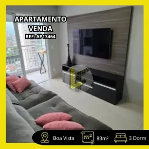 Apartamento com 3 Quartos à venda, 83m² no Boa Vista, São Caetano do Sul