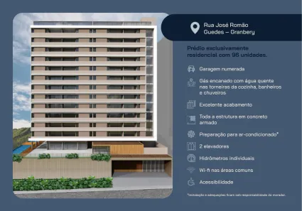 Apartamento com 2 Quartos à venda, 51m² no Granbery, Juiz de Fora