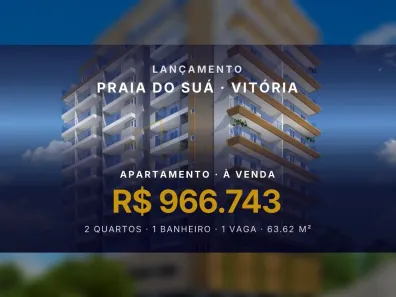 Apartamento com 2 Quartos à venda, 63m² no Praia do Suá, Vitória