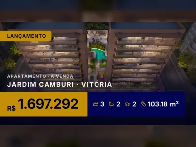Apartamento com 3 Quartos à venda, 103m² no Jardim Camburi, Vitória