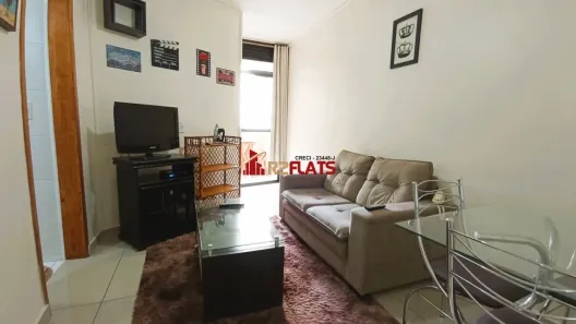 Flat com 1 Quarto para alugar, 33m² no Indianópolis, São Paulo
