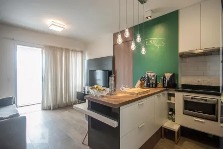 Apartamento com 1 Quarto à venda, 45m² no Santo Amaro, São Paulo