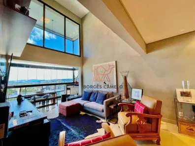 Apartamento com 3 Quartos para alugar, 110m² no Vila da Serra, Nova Lima