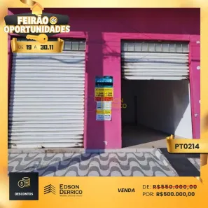 Ponto Comercial com 1 Quarto à venda, 89m² no Residencial e Comercial Cidade Jardim, Pindamonhangaba
