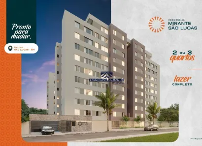 Apartamento com 3 Quartos à venda, 74m² no São Lucas, Belo Horizonte