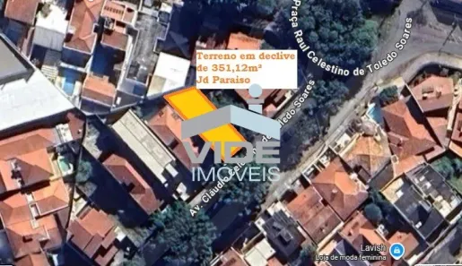 Lote/Terreno à venda, 351m² no Jardim Paraíso, Campinas