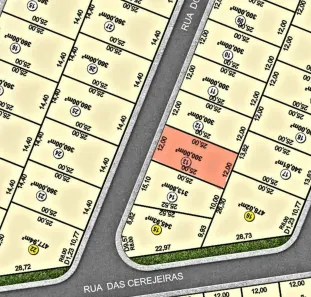 Lote/Terreno à venda, 300m² no Jardins Bolonha, Senador Canedo