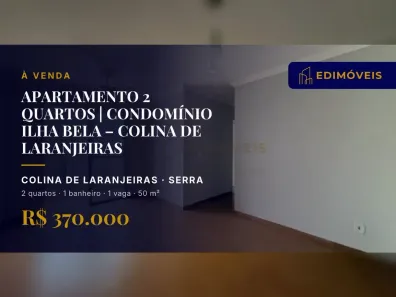 Apartamento com 2 Quartos à venda, 50m² no Colina de Laranjeiras, Serra