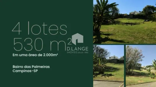 Lote/Terreno à venda, 2110m² no Bairro das Palmeiras, Campinas