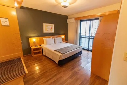 Flat com 1 Quarto para alugar, 23m² no Jardim Paulista, São Paulo
