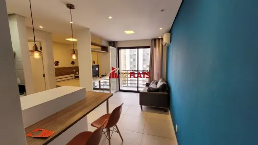 Flat com 1 Quarto para alugar, 35m² no Moema, São Paulo