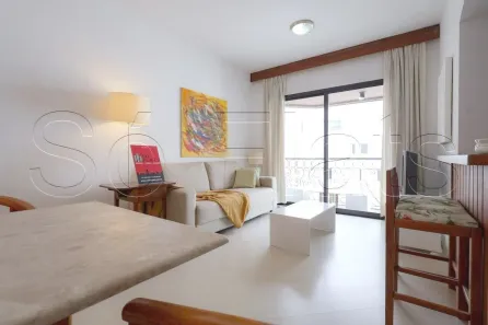 Apartamento com 1 Quarto para alugar, 45m² no Jardim Paulista, São Paulo