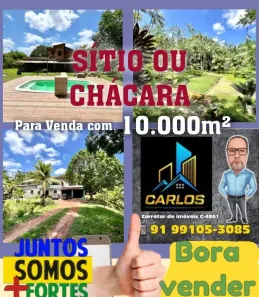 Fazenda/Sítio com 4 Quartos à venda, 10000m² no Quarenta Horas (Coqueiro), Ananindeua