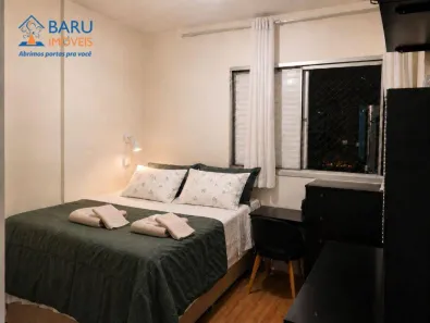 Apartamento com 1 Quarto para alugar, 34m² no Santa Cecília, São Paulo