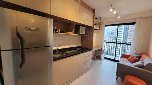 Apartamento com 1 Quarto para alugar, 30m² no Campo Belo, São Paulo