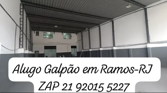 Galpão/Depósito/Armazém com 10 Quartos para alugar, 450m² no Ramos, Rio de Janeiro