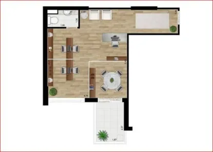 Sala Comercial à venda, 39m² no Chácara Santo Antônio (Zona Sul), São Paulo